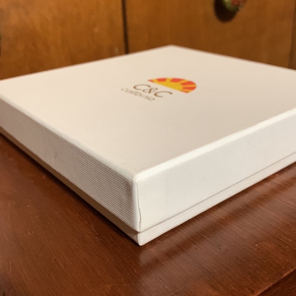 C & C CALIFORNIA: BRASS FRESHWATER PEARL NECKLACE WITH EARRINGS 🆕 - Picture 9 of 9